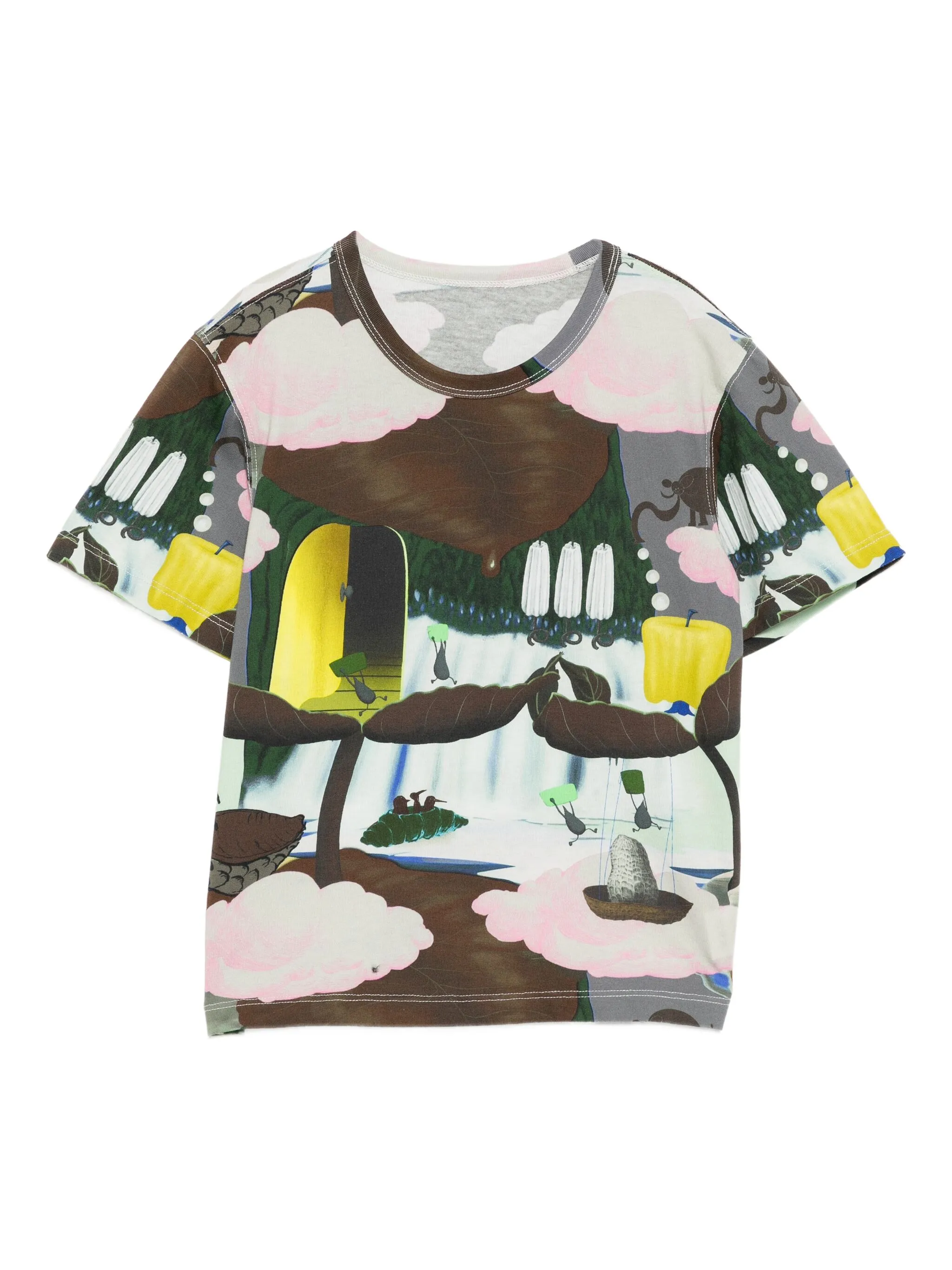 

Футболка с графичным принтом Jnby By Jnby, зеленый