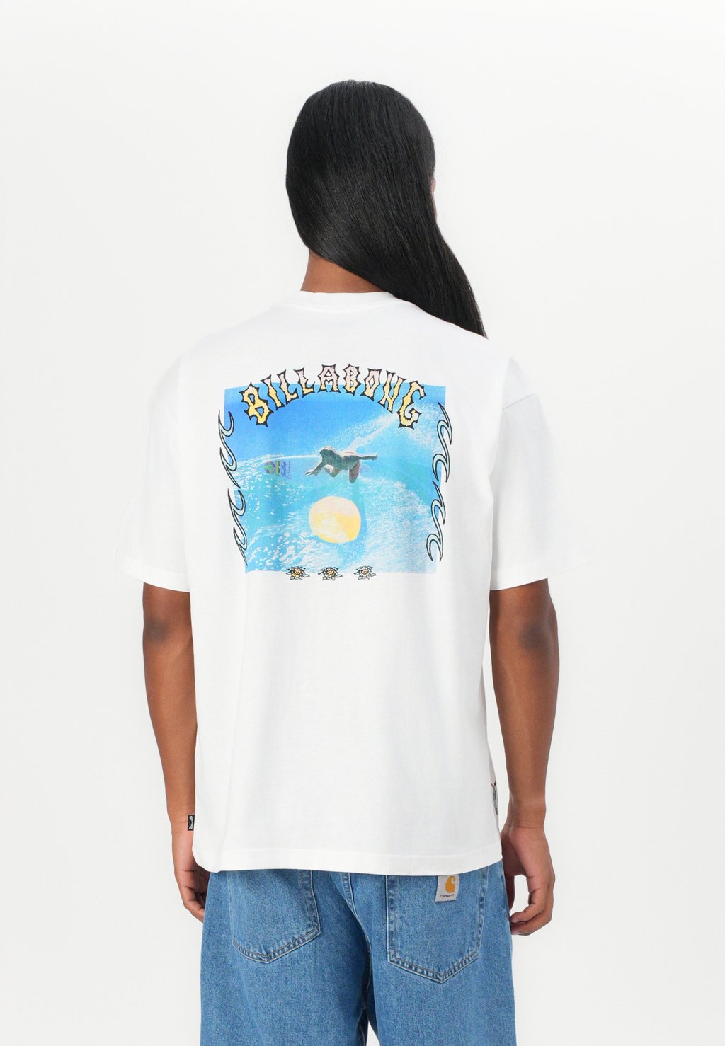 

Футболка с принтом UNISEX Billabong, белый