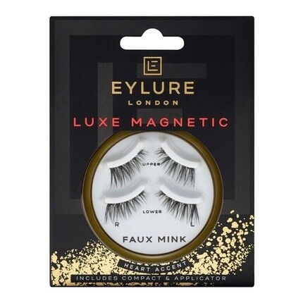 

Накладные ресницы из искусственной норки London Luxe Magnetic Lashes с акцентом в форме сердца, Eylure