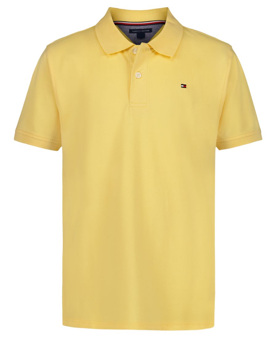 

Детская футболка-поло с коротким рукавом, эластичная, для мальчиков 8-20 лет Tommy Hilfiger, Yellow, Желтый, Детская футболка-поло с коротким рукавом, эластичная, для мальчиков 8-20 лет Tommy Hilfiger, Yellow