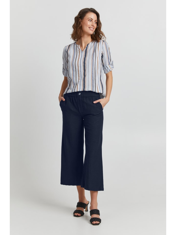 

Fransa Брюки FRFamaddie Basic темно-синего цвета