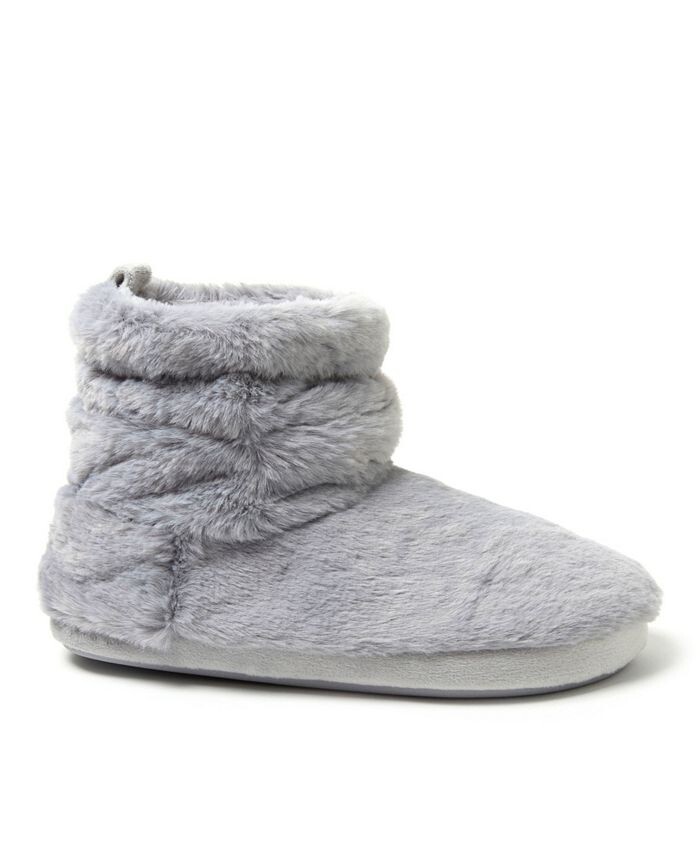 

Женские тапочки Kimber Furry Bootie Dearfoams, серый