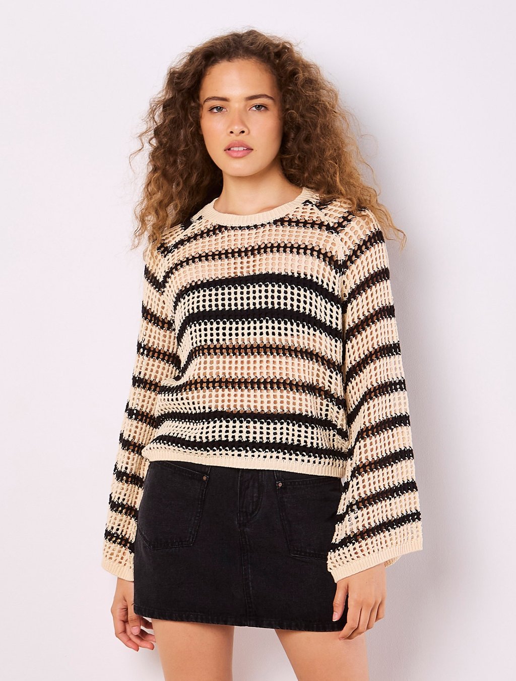 

Джемпер BELL SLEEVE Apricot, цвет Stone