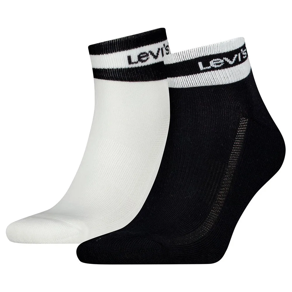 

Носки Levi's Sport 2 Units Quarter short 2 pairs, разноцветный