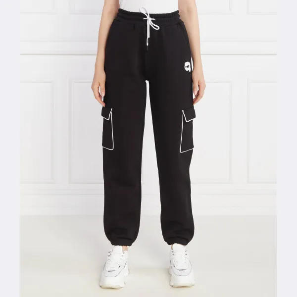 

Спортивные брюки свободного кроя Ikonik 2.0 Karl Lagerfeld, черный