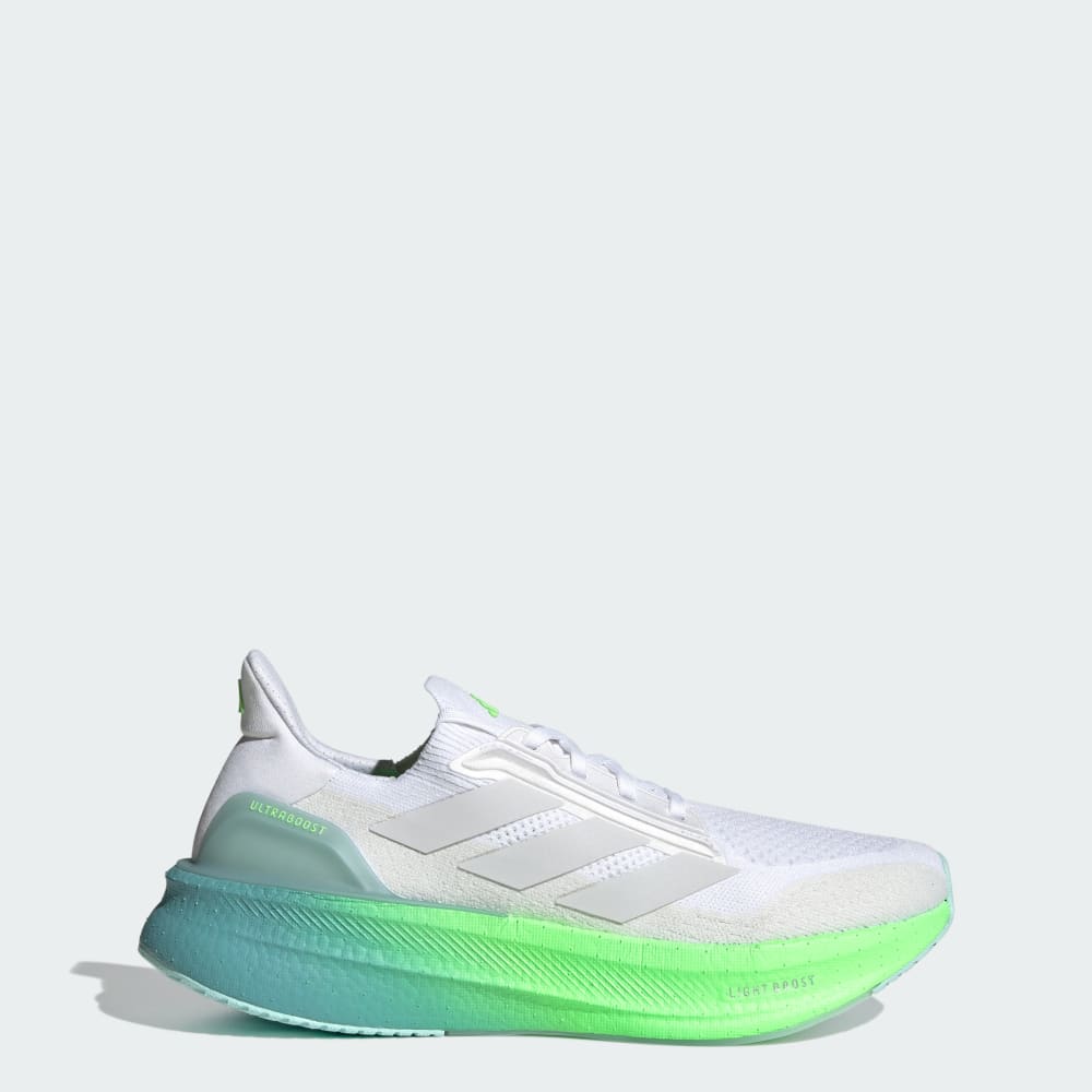 

Кроссовки Adidas Ultraboost 5X Shoes, цвет Cloud White/Dash Grey/Lime Burst