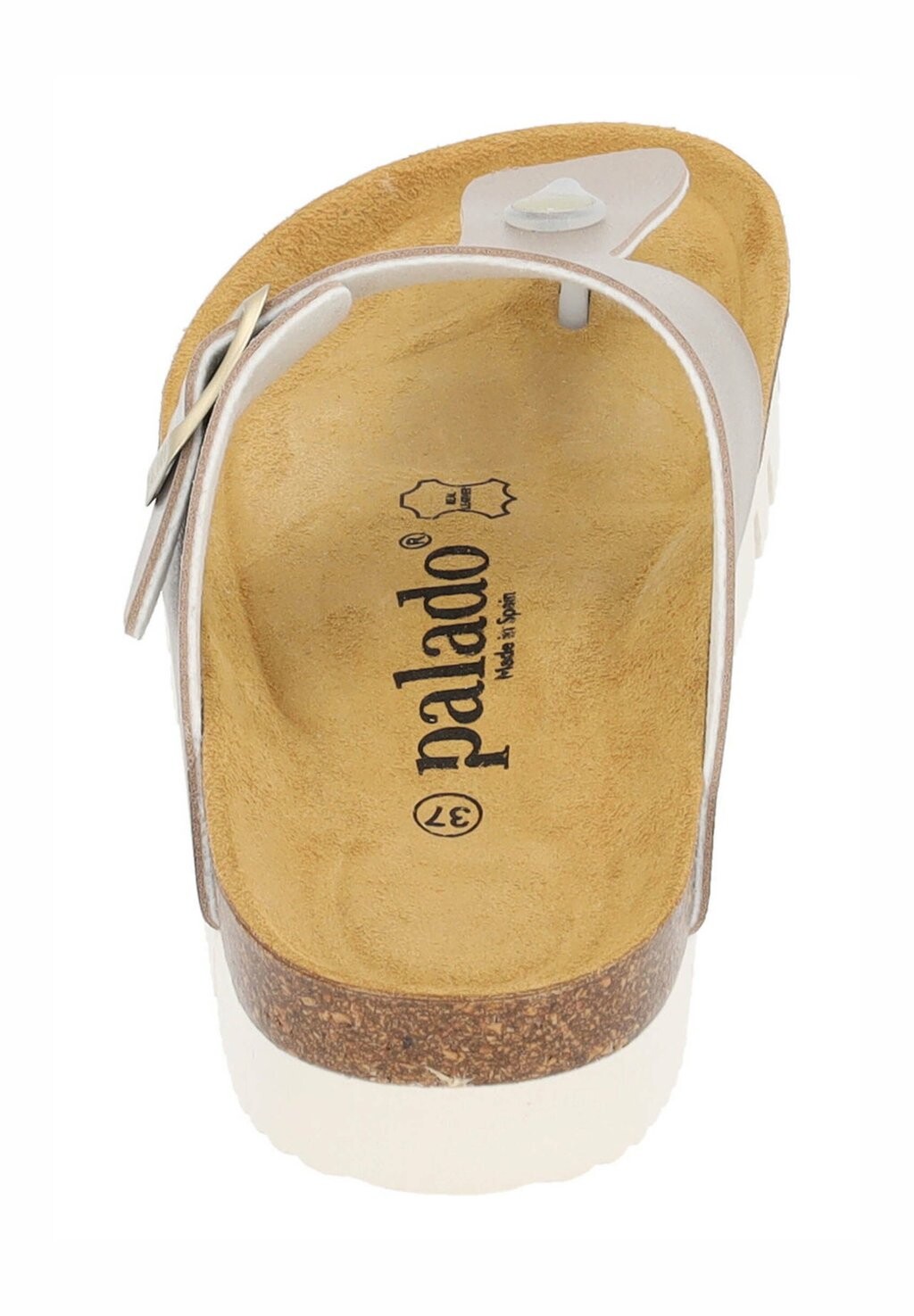 Шлепанцы KOS PL Palado, цвет beige metallic — фото 4
