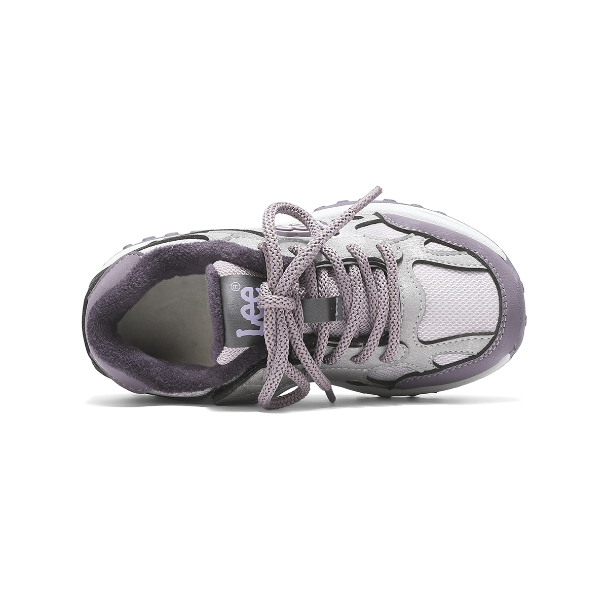 Низкие уличные ботинки Purple Gray Kids' Lee, фиолетовый серый — фото 4