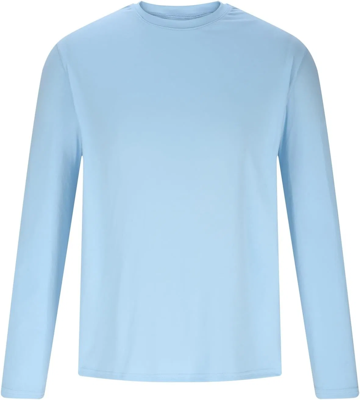 Мужская футболка с длинным рукавом UPF 50+, Generic, Light Blue — фото 3