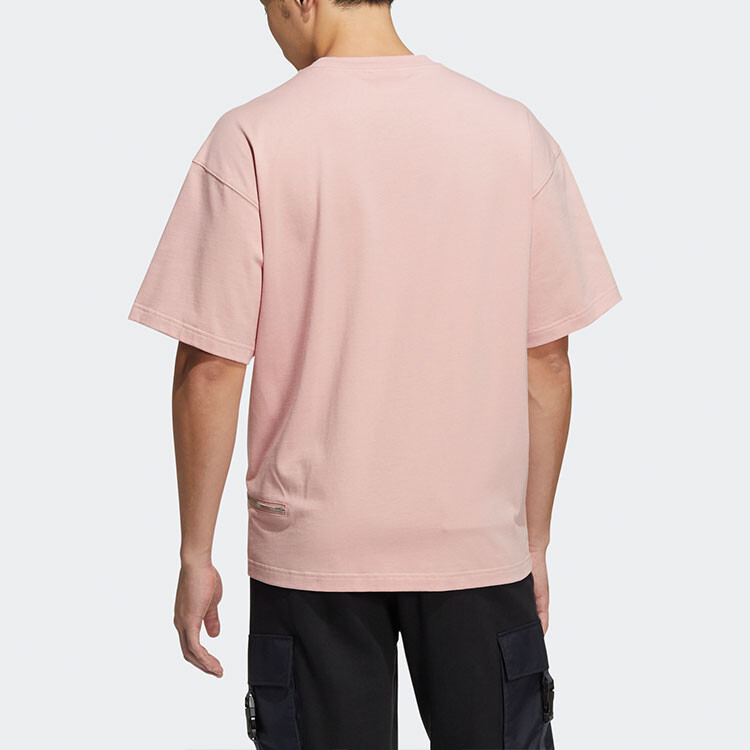 Футболка мужская розовая Adidas Originals, розовый — фото 3