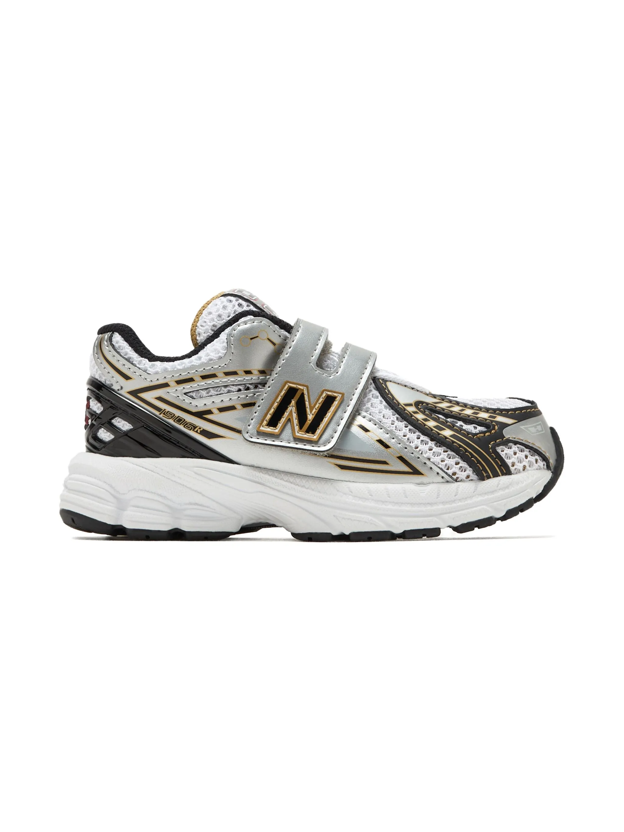 

Кроссовки 1906 с эффектом металлик New Balance Kids, серый