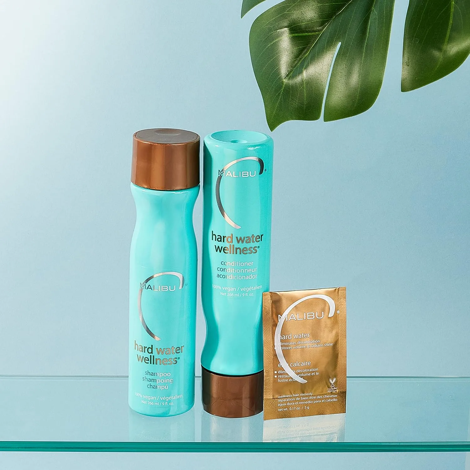 Шампунь Malibu C Hard Water Wellness - увлажняющий, безсульфатный уход за волосами при жесткой воде - удаляет минеральные отложения и налет. 266 мл (.) — фото 4