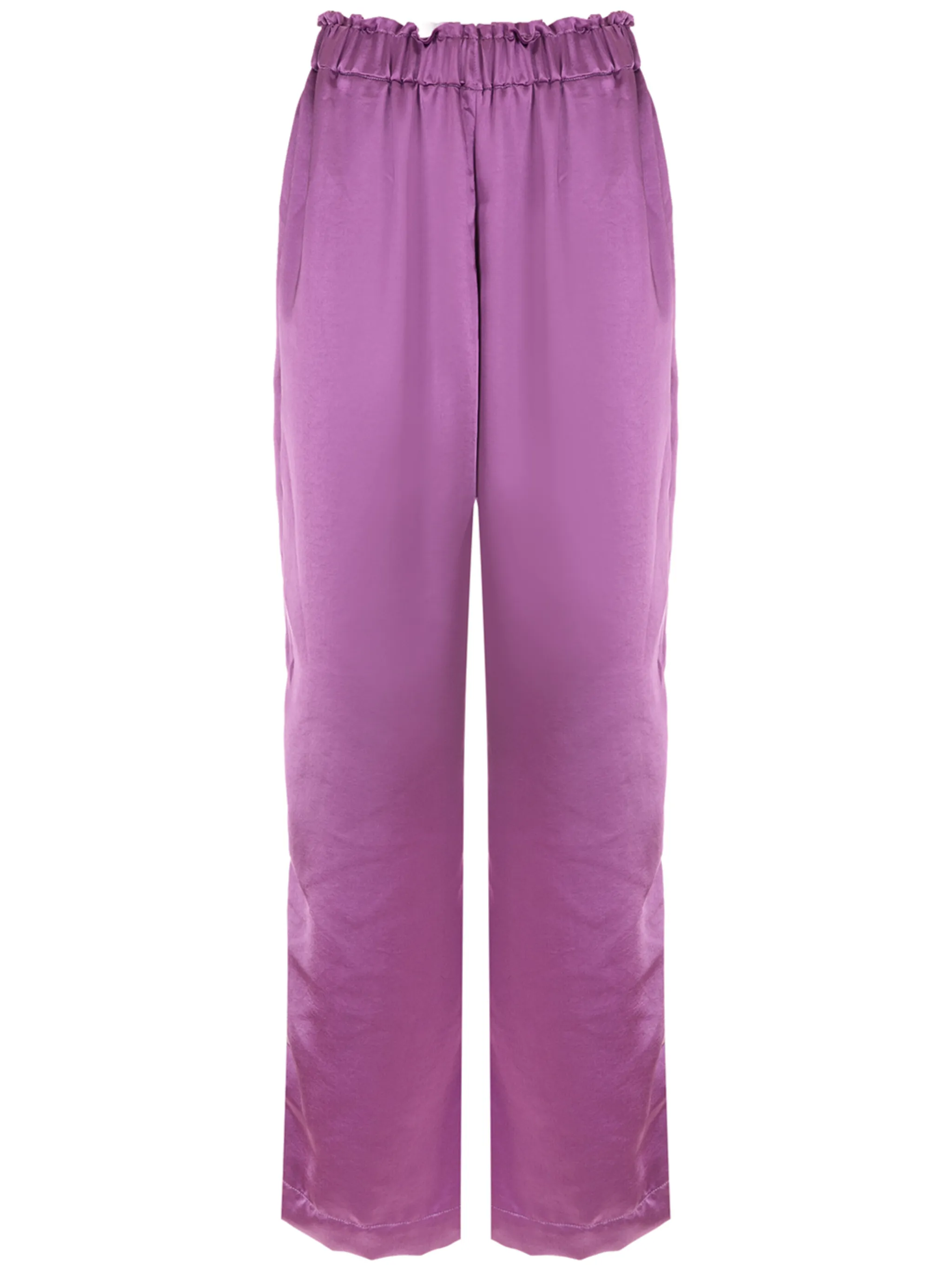 

Брюки широкого кроя с эластичным поясом Olympiah, фиолетовый