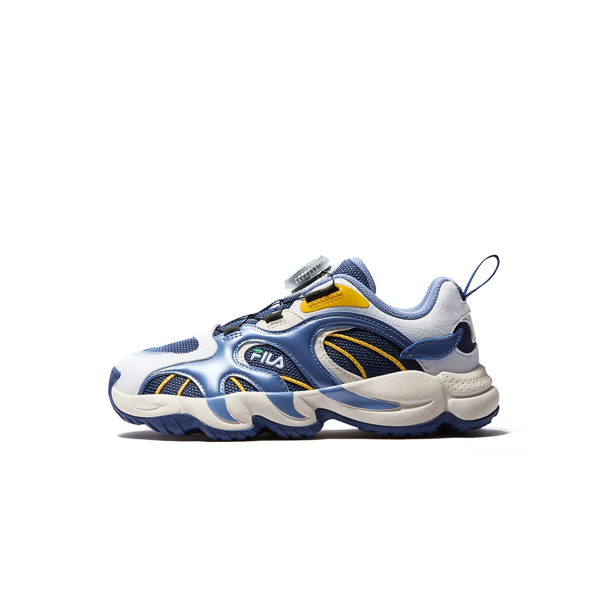 Детские кроссовки Heritage FHT для бега FILA KIDS, F-PF Lunar Rock Gray/Subtle Pink — фото 3