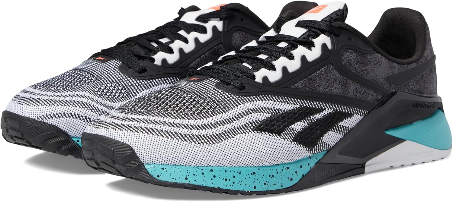 Мужские кроссовки для зала Reebok Nano X2, белый/черный/серый — фото 2