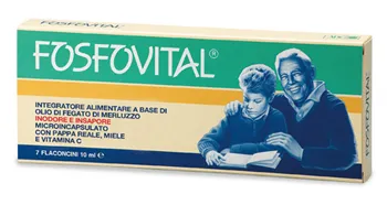 

Добавка к рыбьему жиру Fosfovital, 7 флаконов Abc Trading