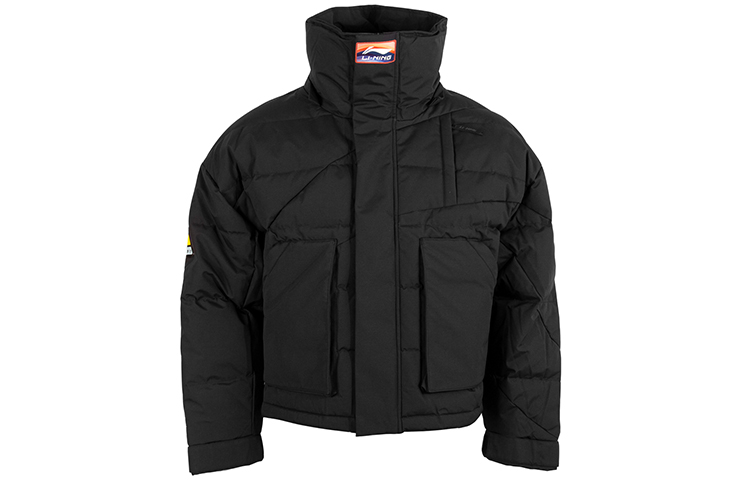 

LiNing Пуховик женский черный, Black