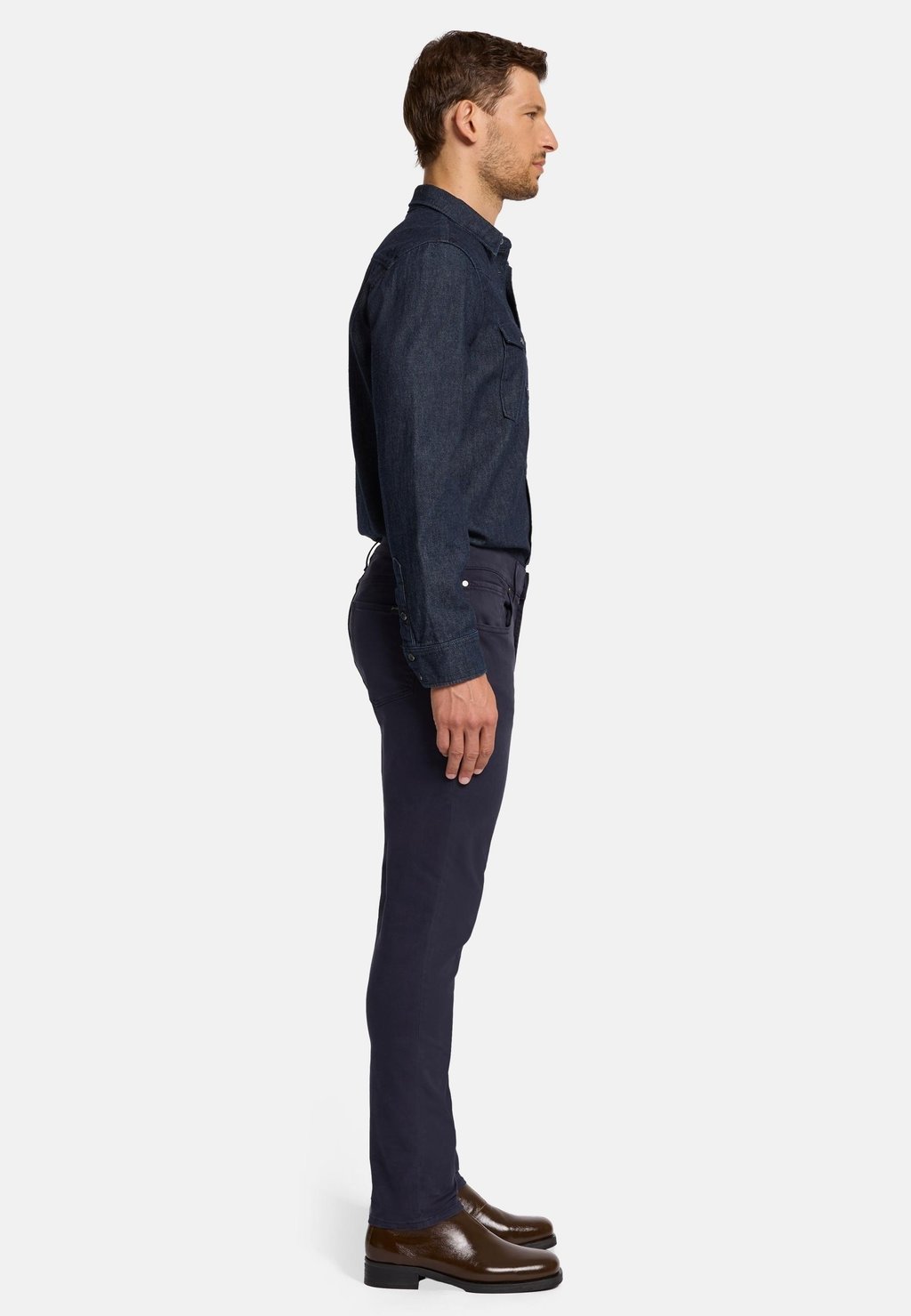 

Джинсы облегающие 7 for all mankind, синий