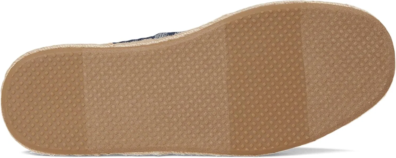 Мокасины с веревкой TOMS, Navy Beach Stripe — фото 4