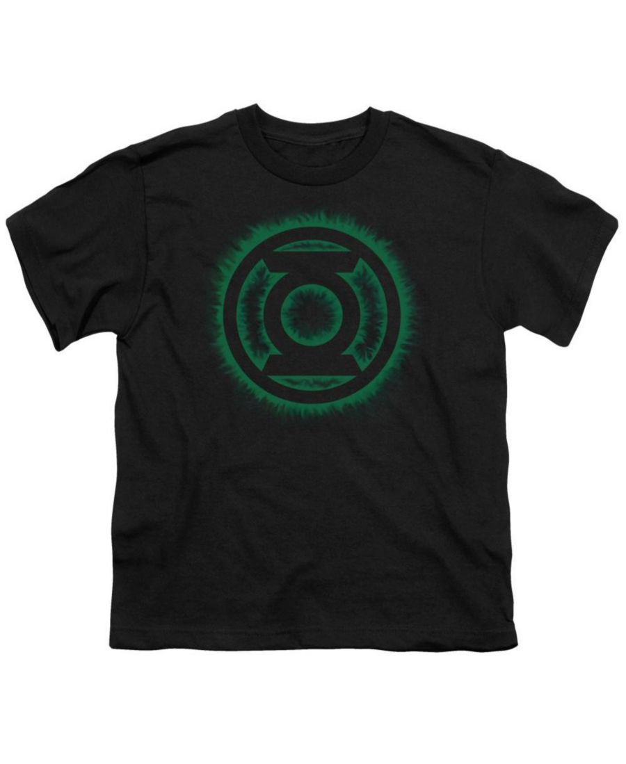 

Детская футболка с коротким рукавом и логотипом Зеленое пламя Green Lantern, Black, Зеленый, Детская футболка с коротким рукавом и логотипом Зеленое пламя Green Lantern, Black