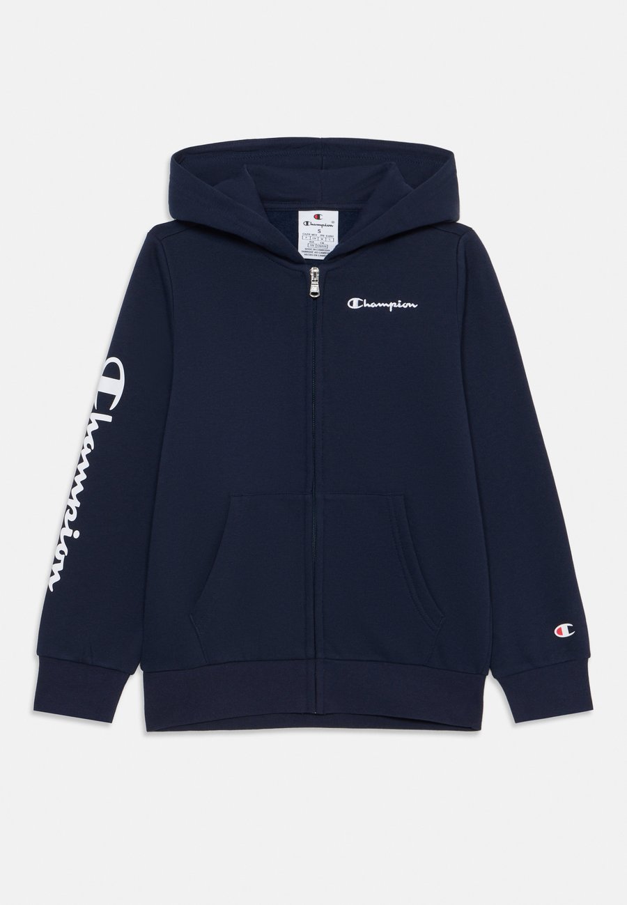 Худи Champion ICONS CONTRAST FULL ZIP HOODIE UNISEX, Dark Blue — фото 4