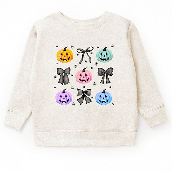 

Кофта Coquette с разноцветным тыквенным принтом The Juniper Shop, Natural