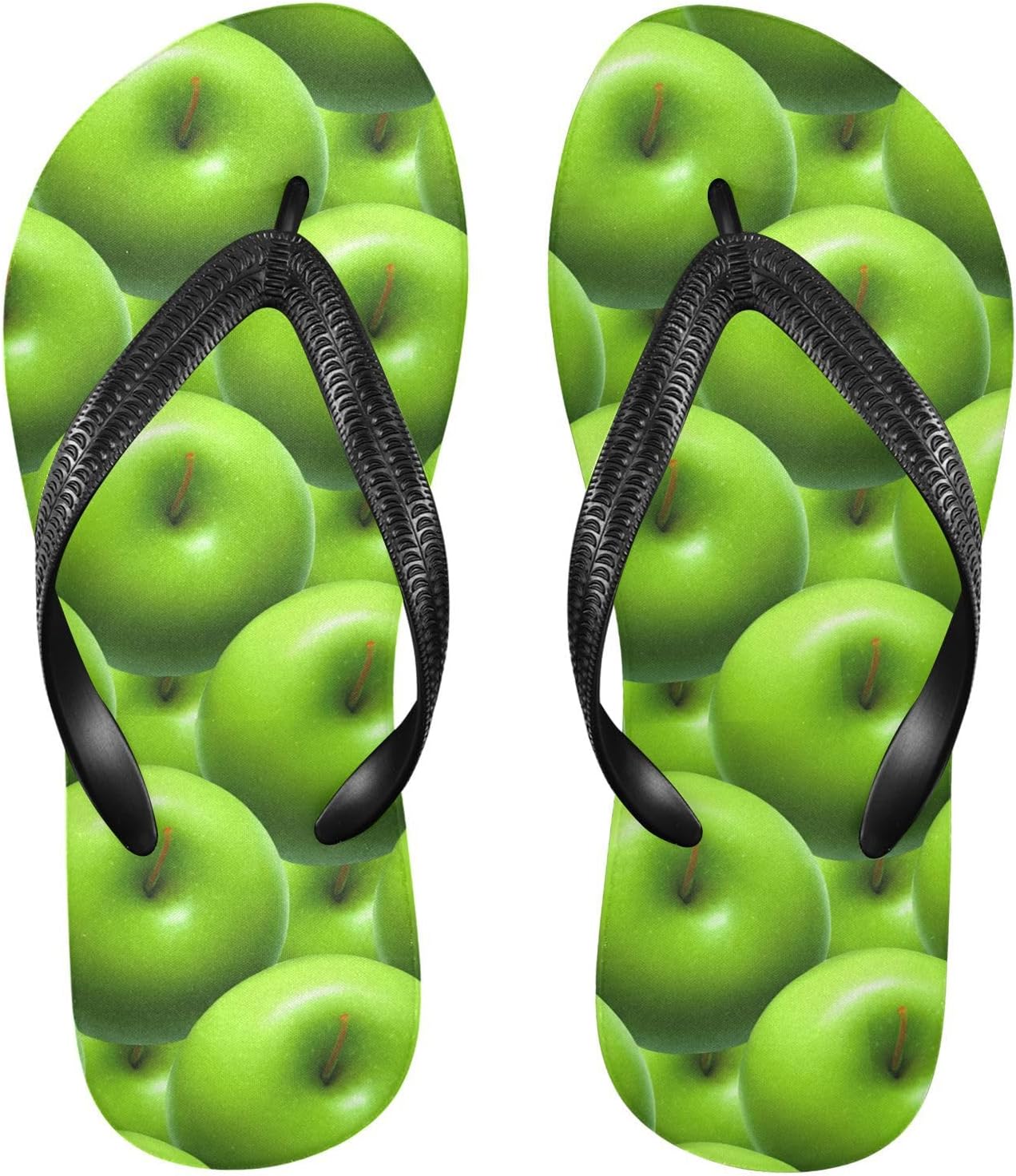 

Зеленые фрукты Вьетнамки Пляжный душ Тонкие сандалии Резиновые Нескользящие Летние тапочки Обувь для ходьбы Мужчины Женщины Sinestour