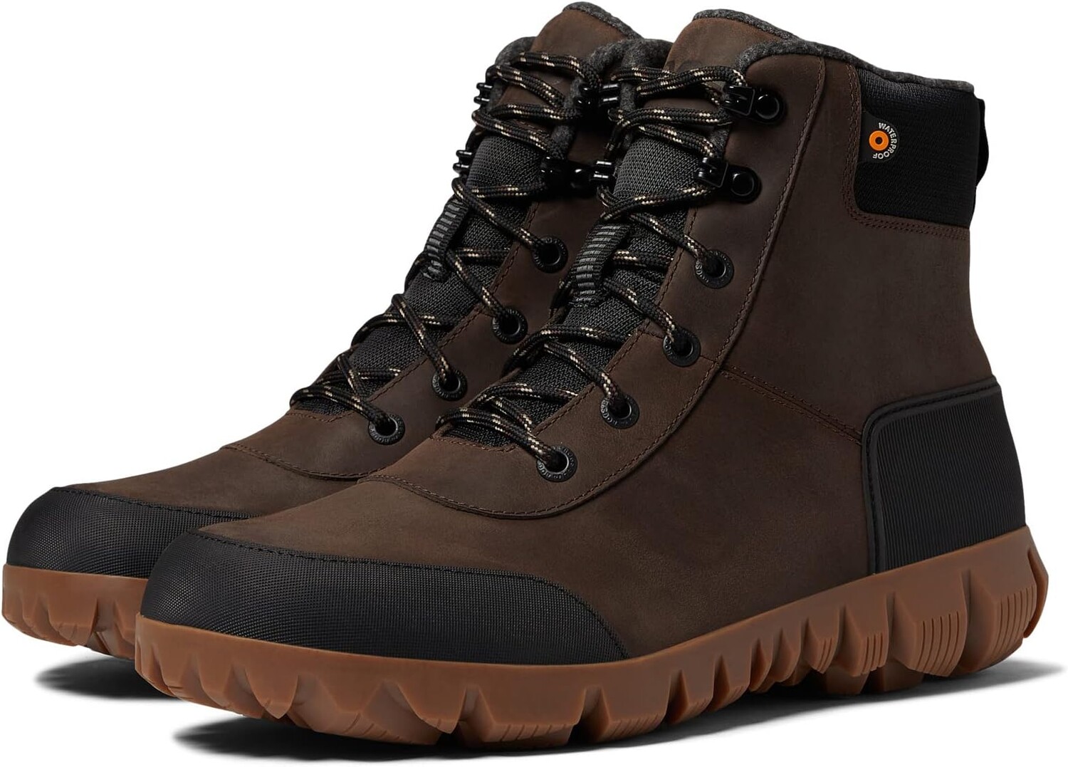 

Зимние ботинки Arcata Urban Leather Mid Bogs, цвет Chocolate