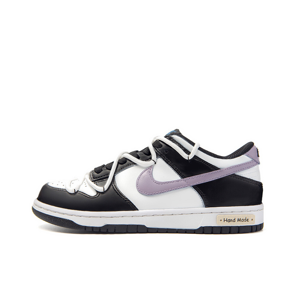 

Кроссовки Nike Dunk Skateboarding Shoes Women's Low-top White, черный