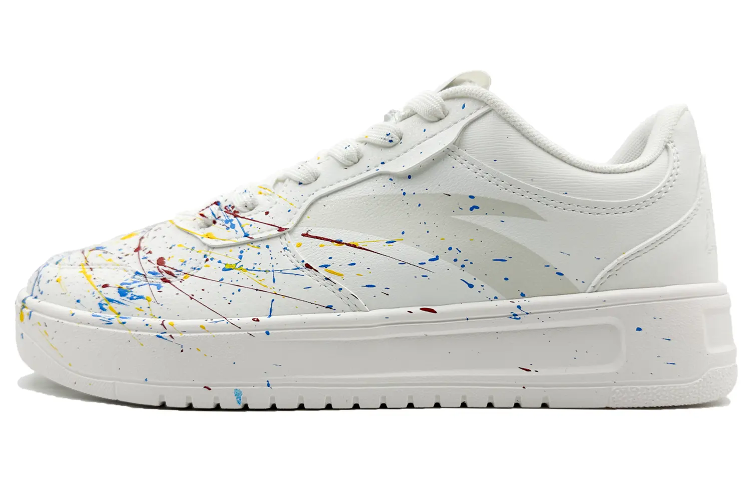 

ANTA Низкие противоскользящие амортизирующие кроссовки для скейтбординга, мужские, белые