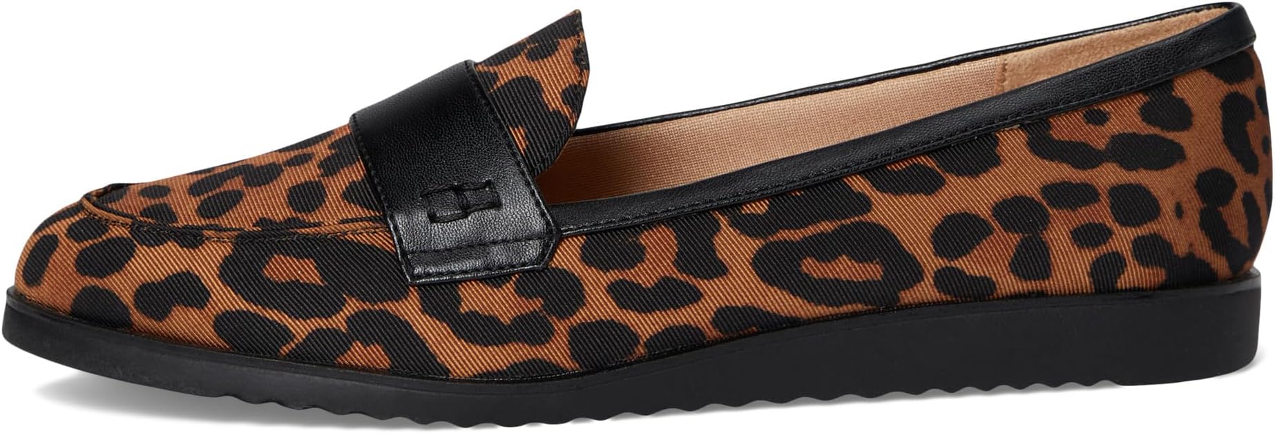 Лоферы LifeStride Zee Loafer/Moc Shoes, цвет Brown Leopard — фото 4
