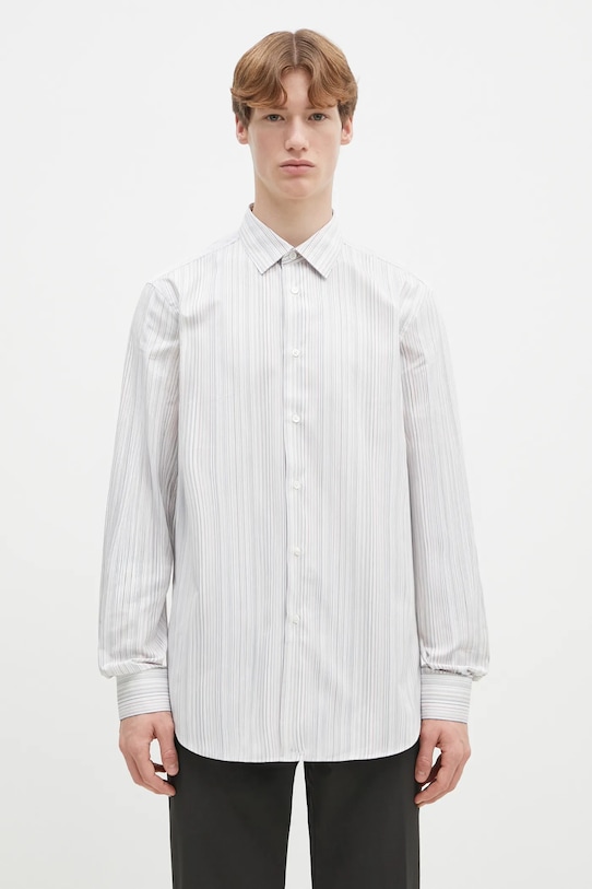 

Хлопковая рубашка Paul Smith, белый
