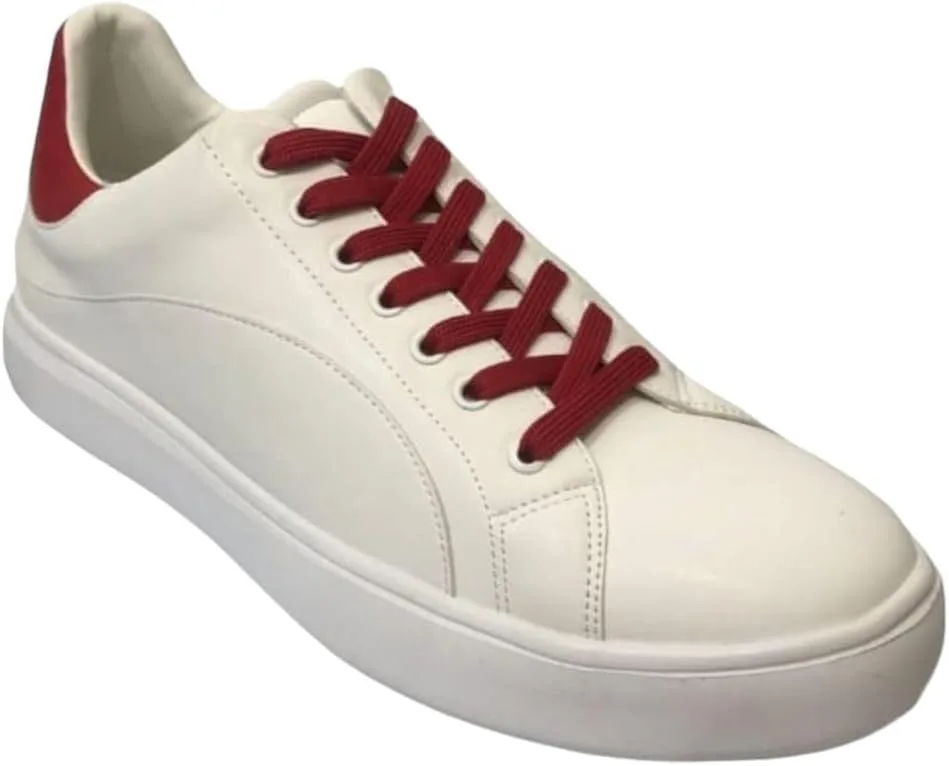 Кроссовки Trussardi 77A00537 SNK YRIAS FX Nappa для мужчин на шнуровке, белые с черным — фото 3