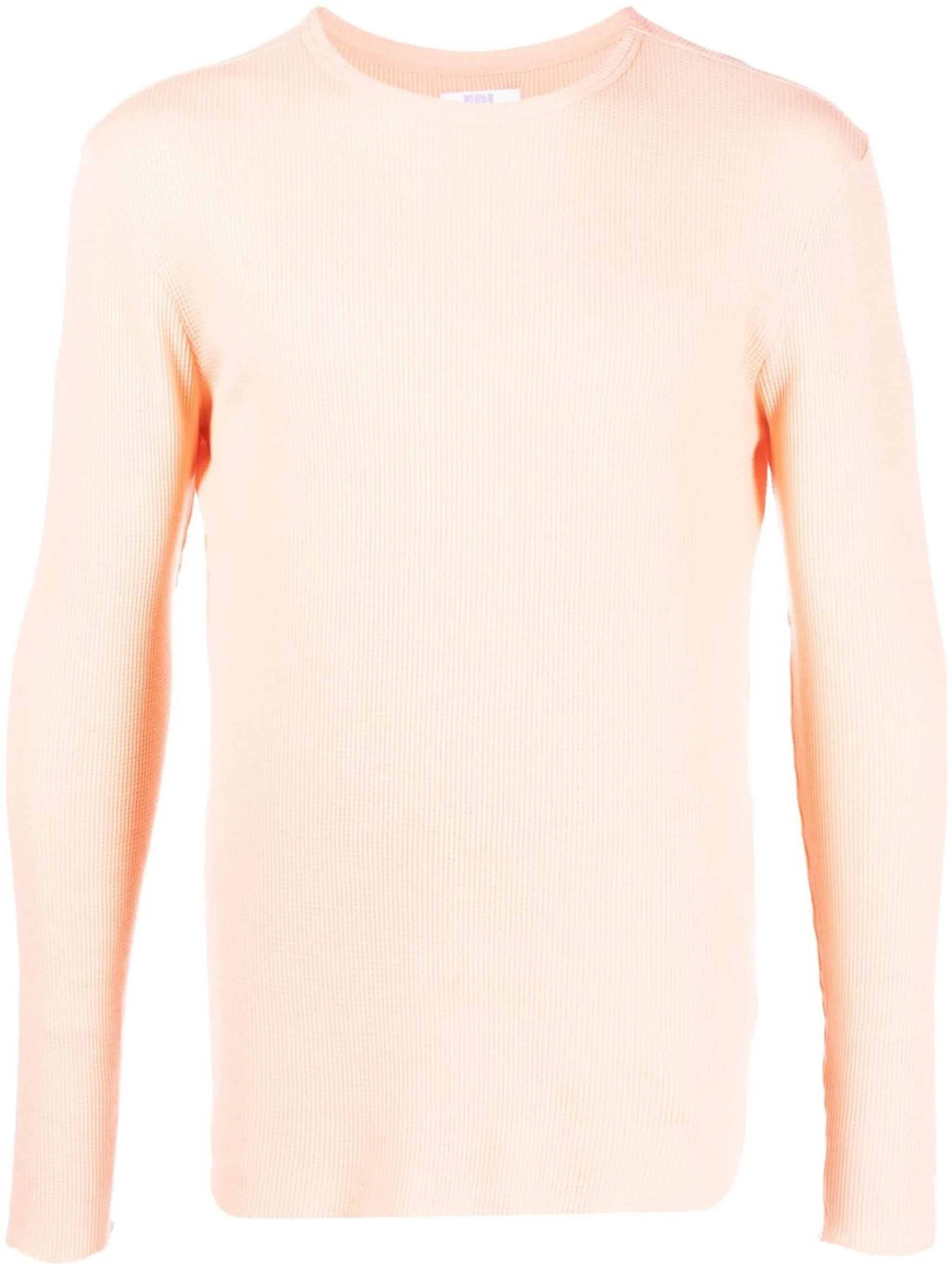 

Фактурная футболка с длинными рукавами Erl, оранжевый