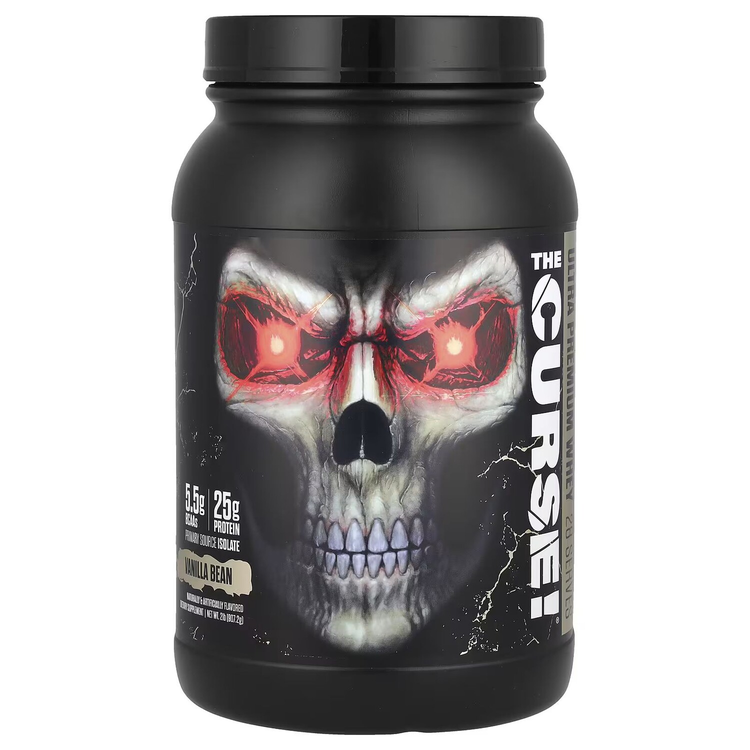 

The Curse! Ultra Premium Whey, стручки ванили, 2 фунта (907,2 г) Jnx Sports