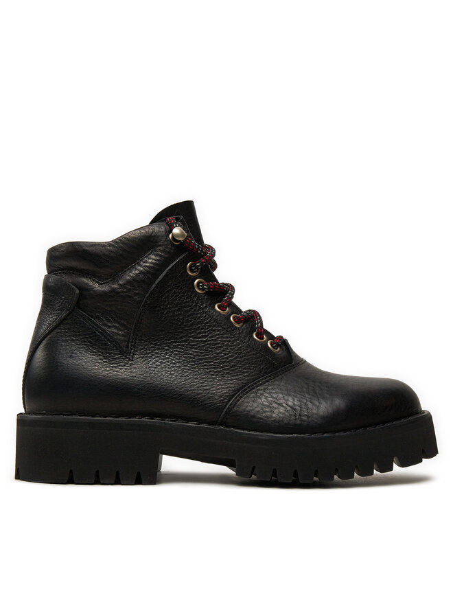 Ботильоны на шнуровке Explorer R187 Fracap, черный