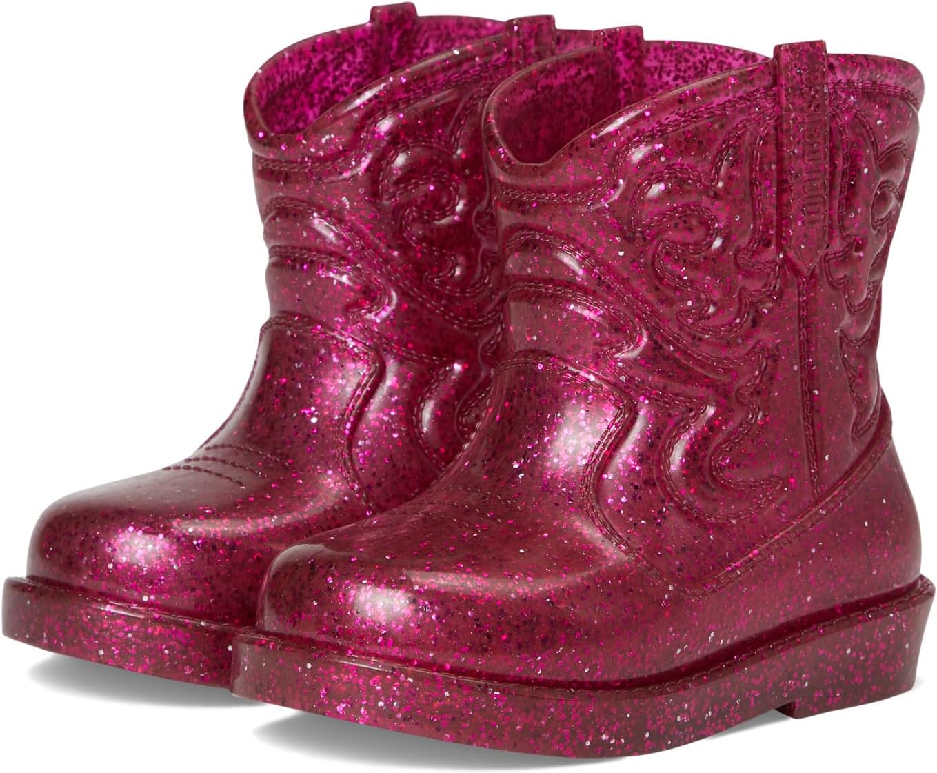 

Ботинки Mini Melissa Texas Boots, цвет Glitter Pink