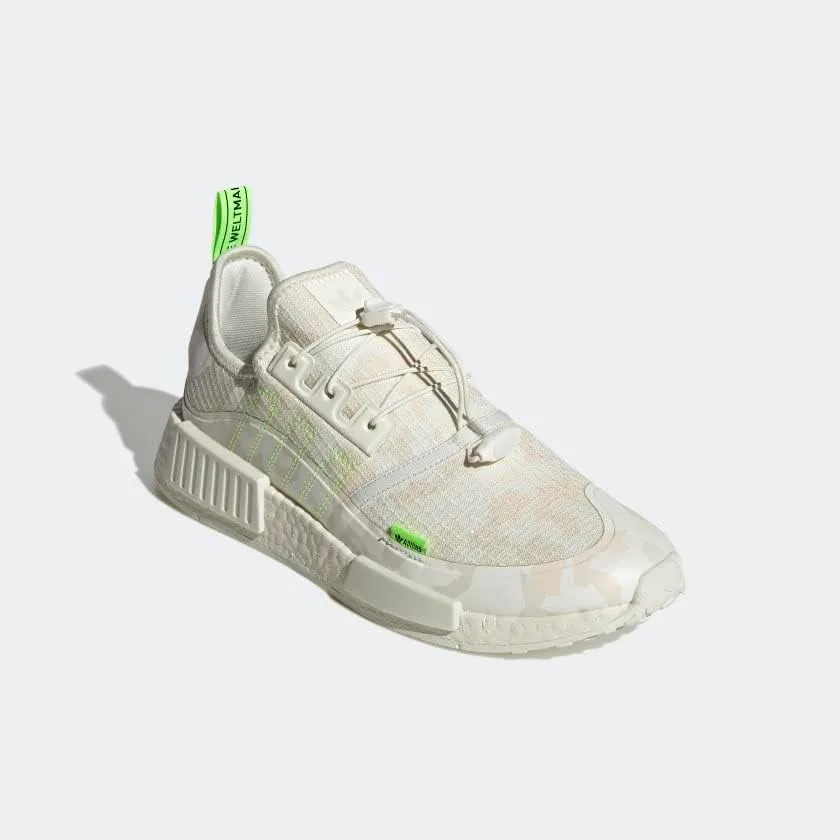 Мужские кроссовки Adidas NMD_R1 TR, кремовый/зеленый/белый — фото 2