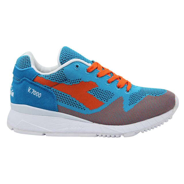 

Мужские синие кроссовки V7000 с плетением Diadora, мультиколор, Синий, Мужские синие кроссовки V7000 с плетением Diadora, мультиколор