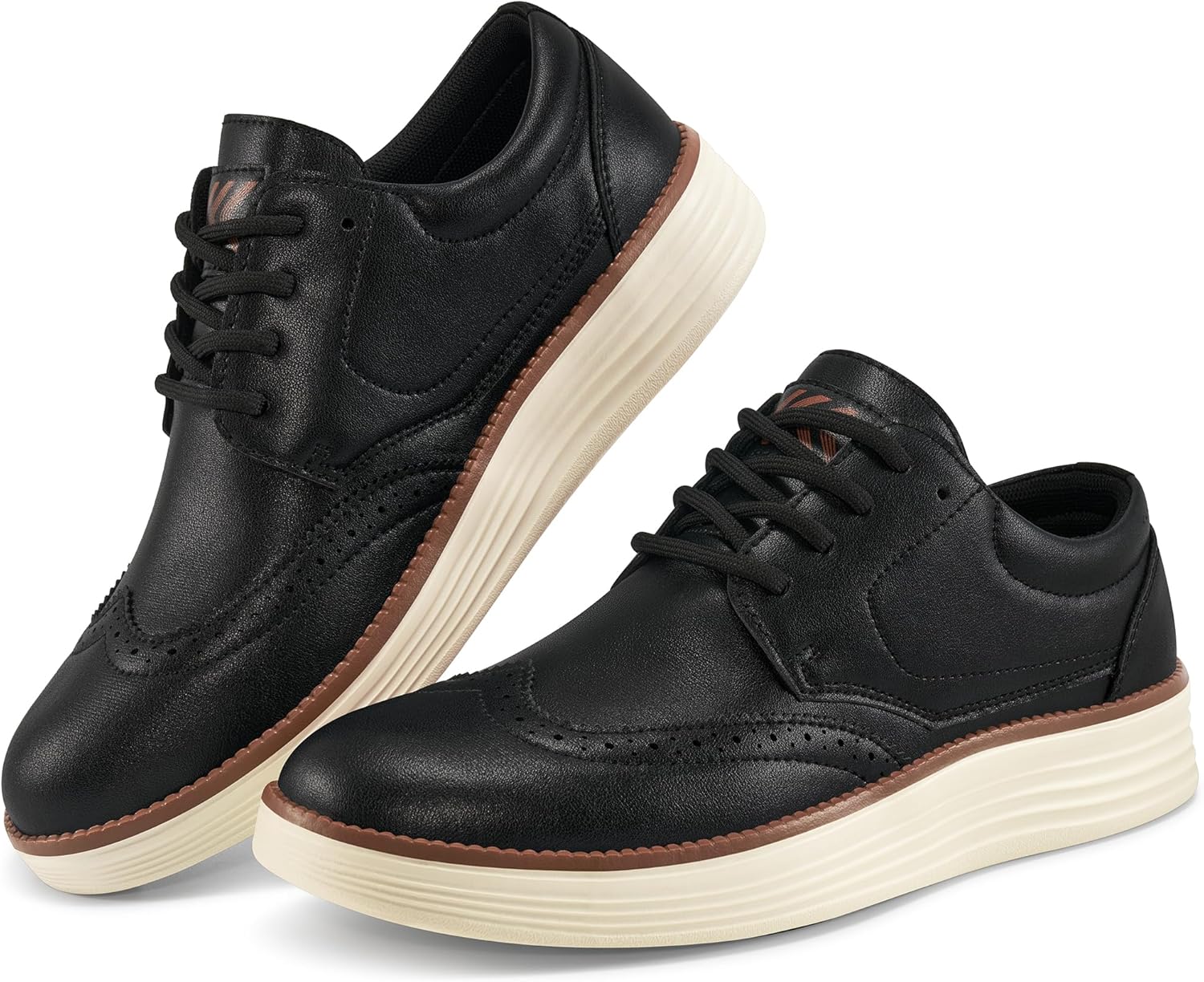 

Мужские оксфорды: удобные деловые повседневные туфли из ПУ-кожи для работы в офисе Larwen, черный