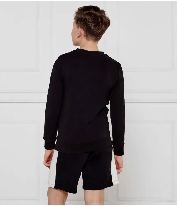 Махровая толстовка Regular fit Calvin Klein Jeans, черный — фото 3