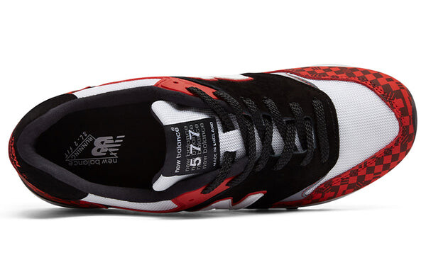 Кроссовки 577 сделано в Англии New Balance, красный — фото 3
