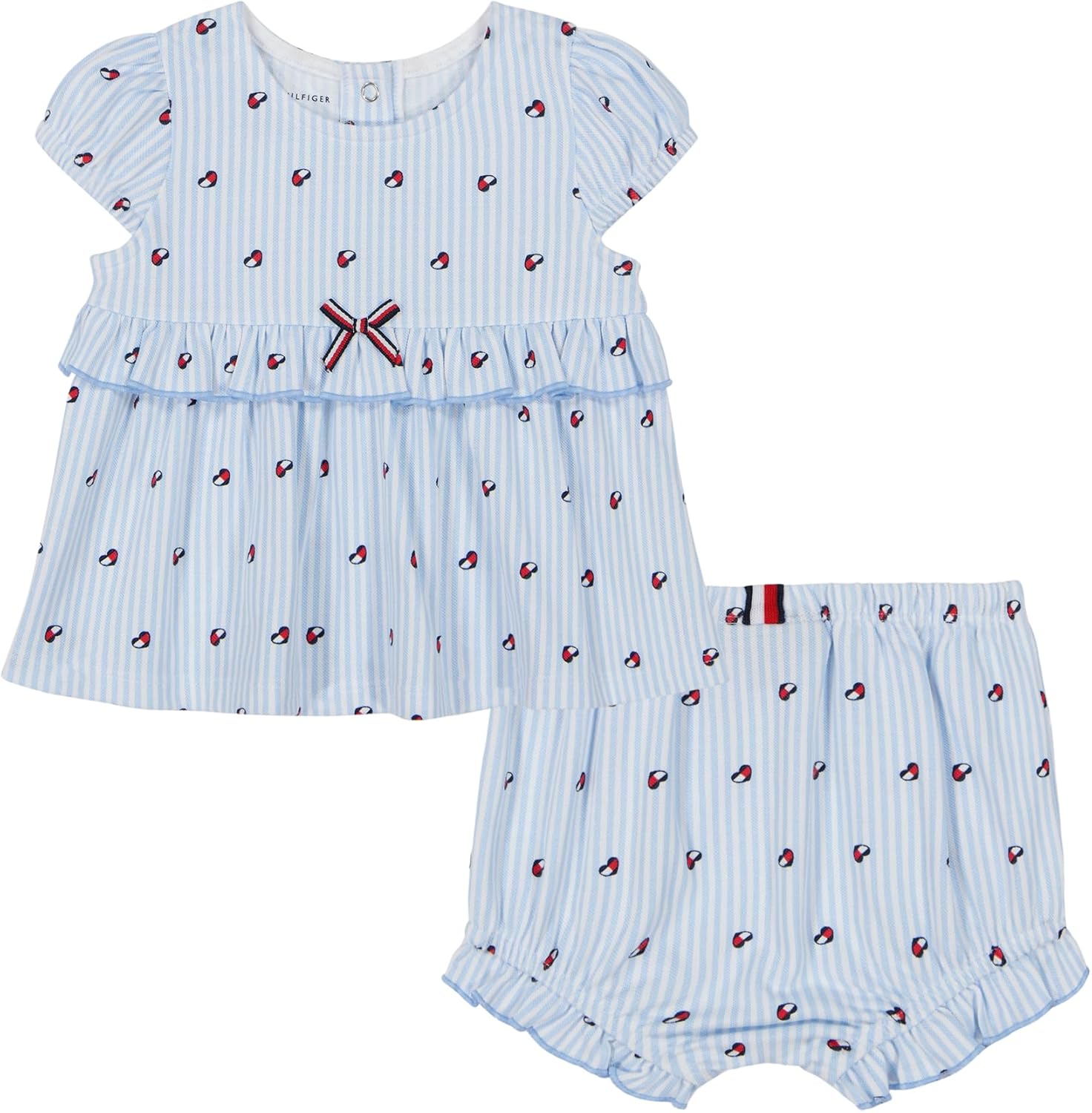 

Комплект из двух шорт для девочек Tommy Hilfiger Baby Girls, Blue Print