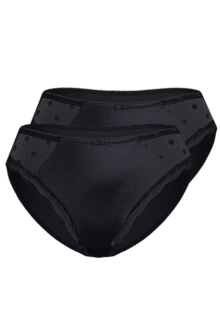 

Трусы Sassa DOTTED MESH, черный