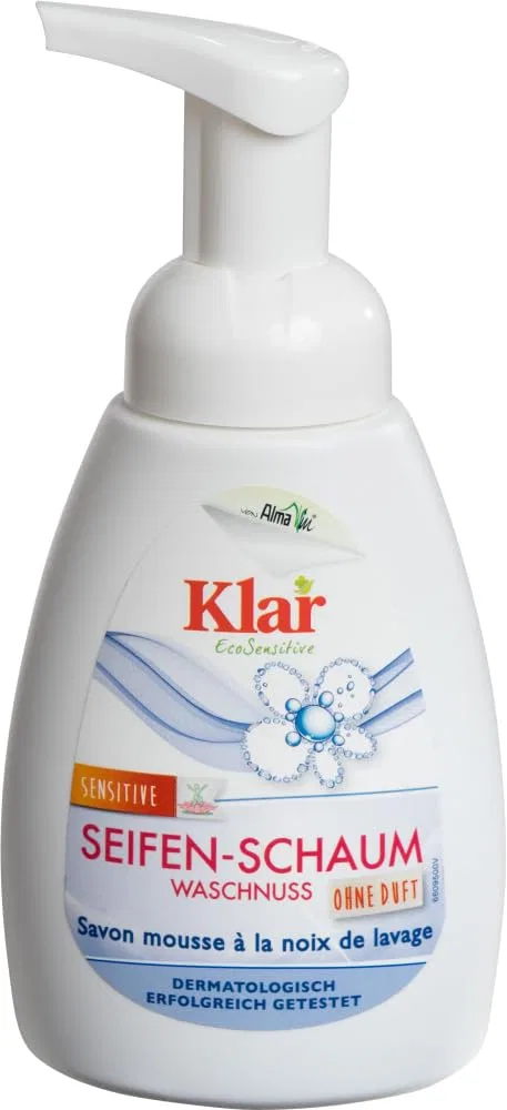 Пена-мыло Klar eco Sensitive Soap Nut, без запаха, 18 х 240 мл Klar