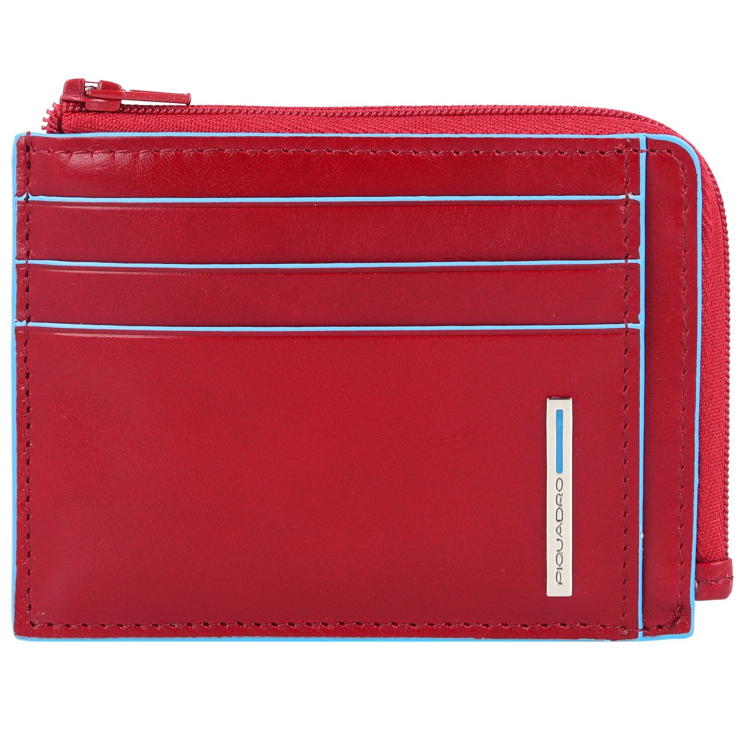 

Кошелек Piquadro Blue Square Kreditkartenetui RFID Leder 11 см, красный
