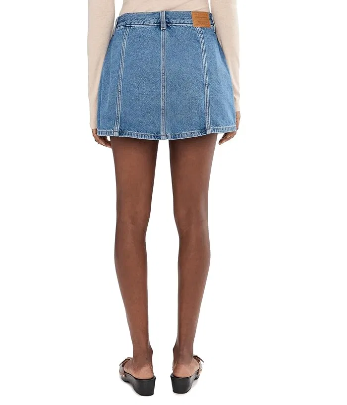 Юбка-шорты с пуговицами джинсовая Levi's Premium, Happy Vibes Curve — фото 4