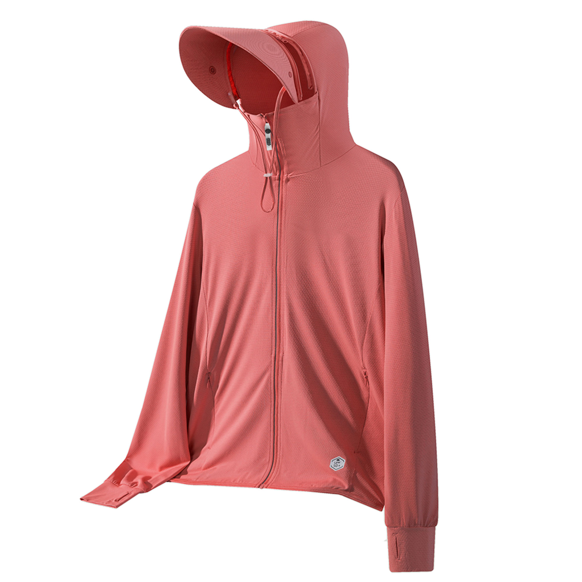 

JEEP SPIRIT Охлаждающая суперлегкая дышащая быстросохнущая одежда с защитой от ультрафиолета унисекс, Sunset Pink