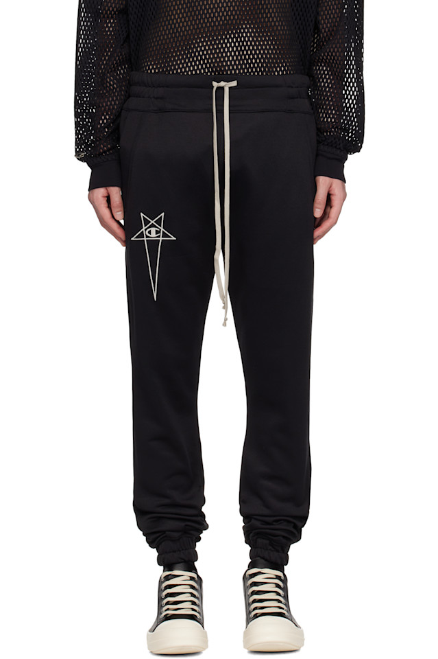 

Чемпионские джоггеры Champion edition Rick Owens, черный
