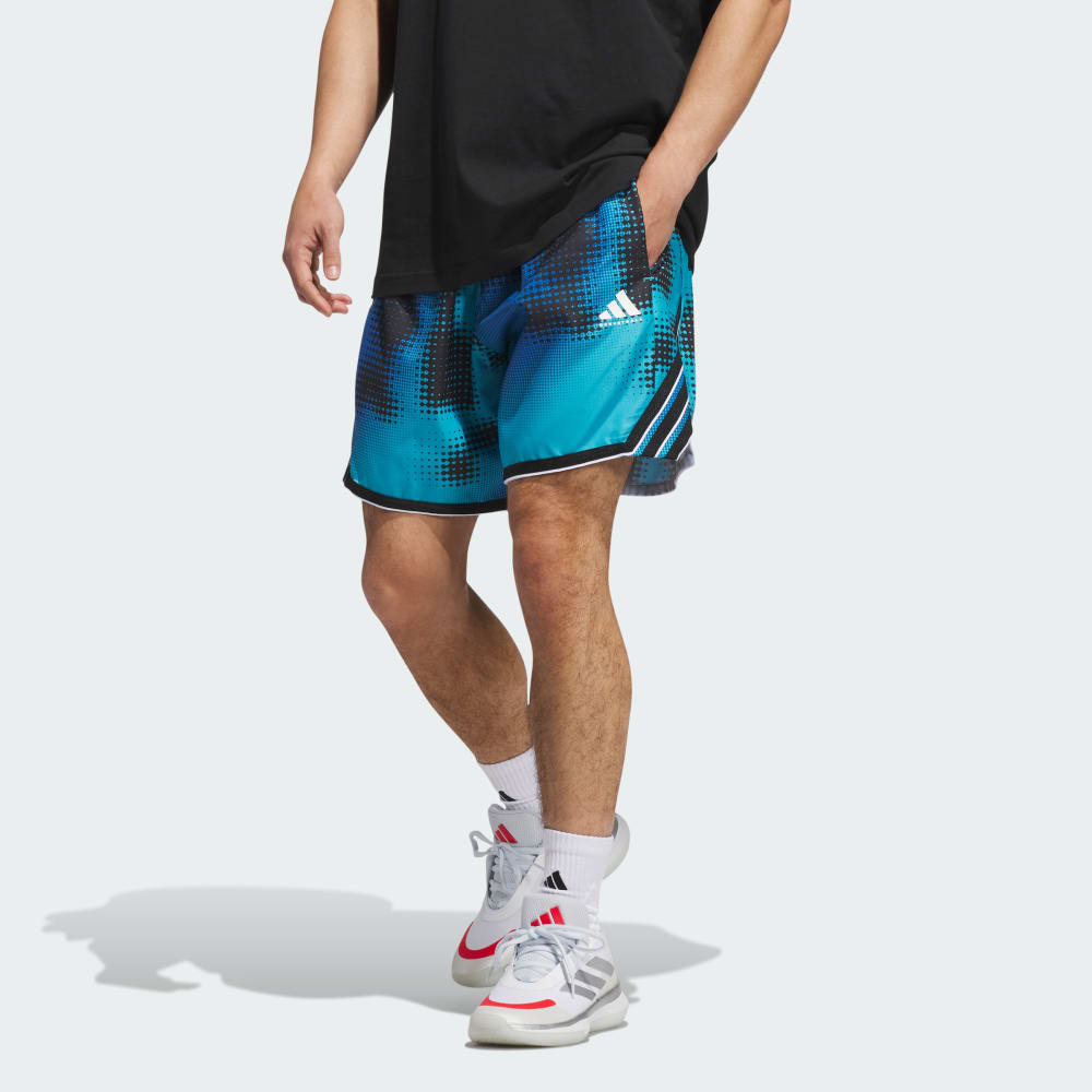 

Спортивные шорты Adidas Crazy Lite AOP Short, цвет Lucid Cyan